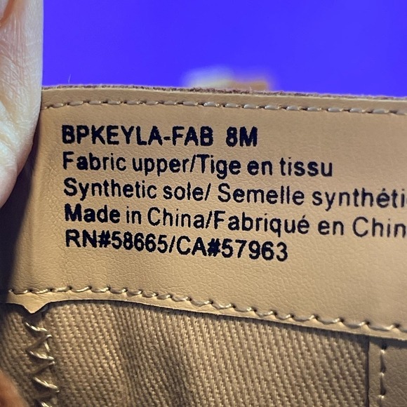 BP. Women's Brown Keyla Platform Bootie Shoe Size 8-NEW - Picture 7 of 7